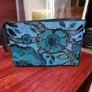 Sample sale Mary Frances Beaded Clutch